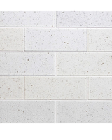Dento Brick White Japanese Gloss Porcelain Tile 91x242mm