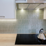 Hatsuborder Aqua Hand Glazed Japanese Mosaic Tile