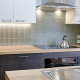 Hatsuborder Aqua Hand Glazed Japanese Mosaic Tile